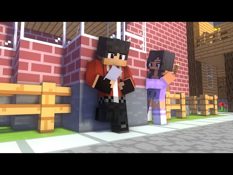 aphmau caught friend cheating aaron busted and friends - minecraft animation #short