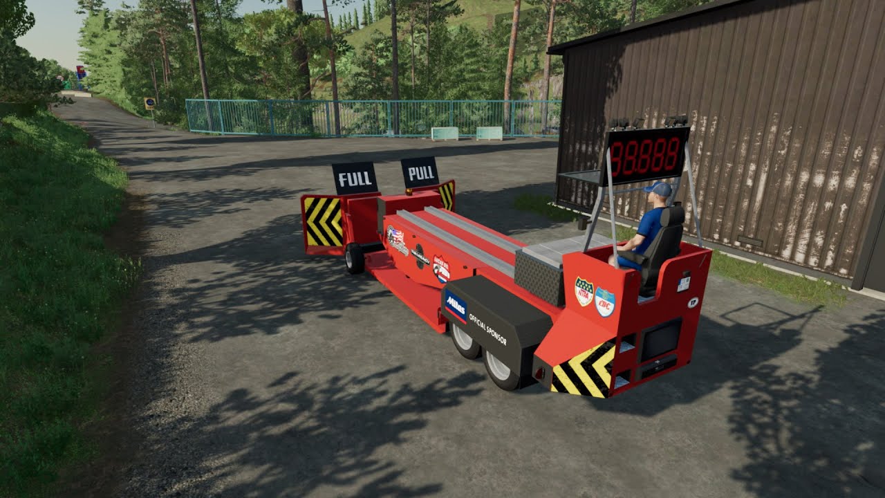 Farming Simulator 22 - Tractor Pulling Sled v1.0.0.0