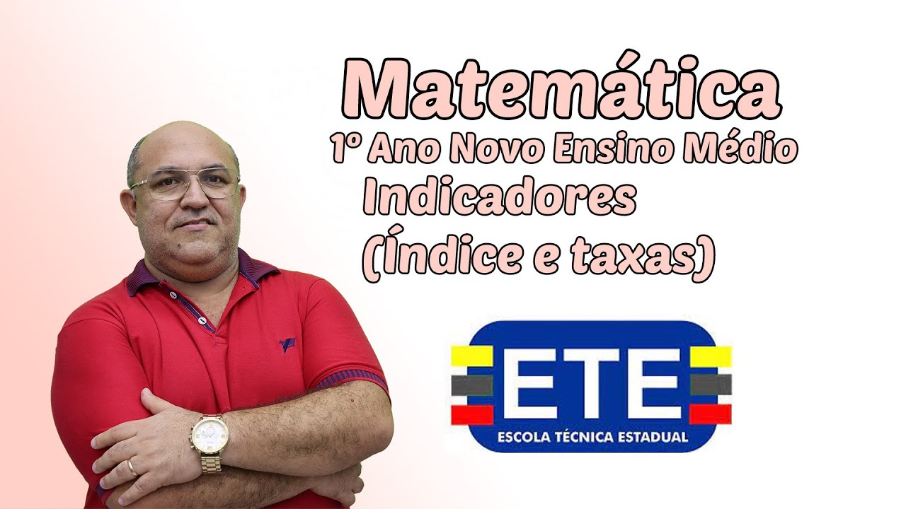 Taxa e Índice: compreensão. aplicação, resolução de situações-problema e investigação.