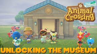 Animal Crossing New Horizons - How To Unlock The Museum