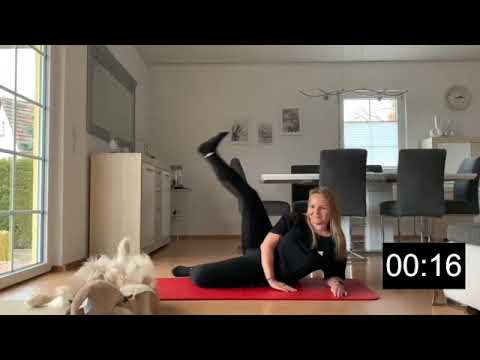 Full Body Workout mit Dani und Steffi 8 Minuten   SD 480p