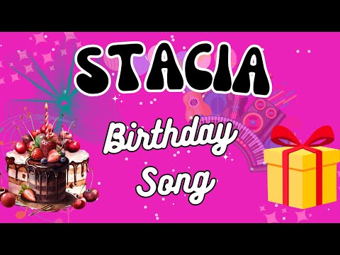 STACIA Happy Birthday Song in Hindi 🍫🍬🍭 Stacia Birthday Wishes