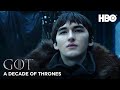 A Decade of Game of Thrones | Isaac Hempstead Wright on Bran Stark (HBO)
