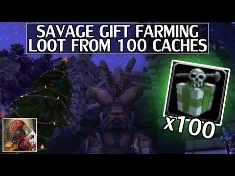 Savage Gift Gold Guide - Loot From 100 Caches - Minion of Grumpus