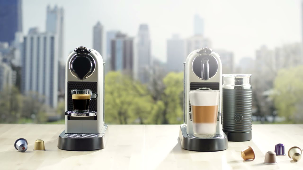 NESPRESSO D123 CITIZ&MILK COFFEE MACHINE WHITE