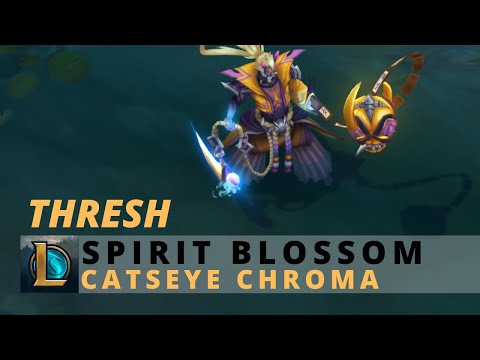 Spirit Blossom Thresh Catseye Chroma - League Of Legends