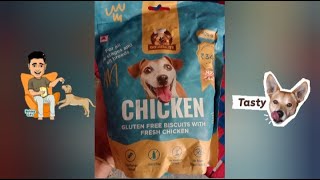 GOURMUTT GLUTEN FREE CHICKEN BISCUITS REVIEW IN TAMIL | AMAZON SHOPPING IN TAMIL | DOG BISCUIT