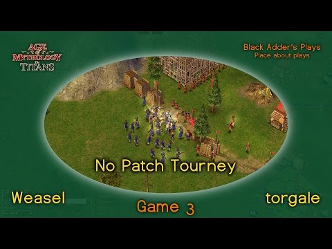No Patch Tourney, R1 - Weasel vs. torgale, Game 3 - Loki vs. Ra on Alfheim - Age of Mythology: TT