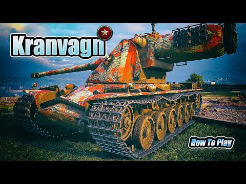 Kranvagn - 9 Frags 9.5K Damage - Kranvagn In NEW Ranked Battles! - World Of Tanks