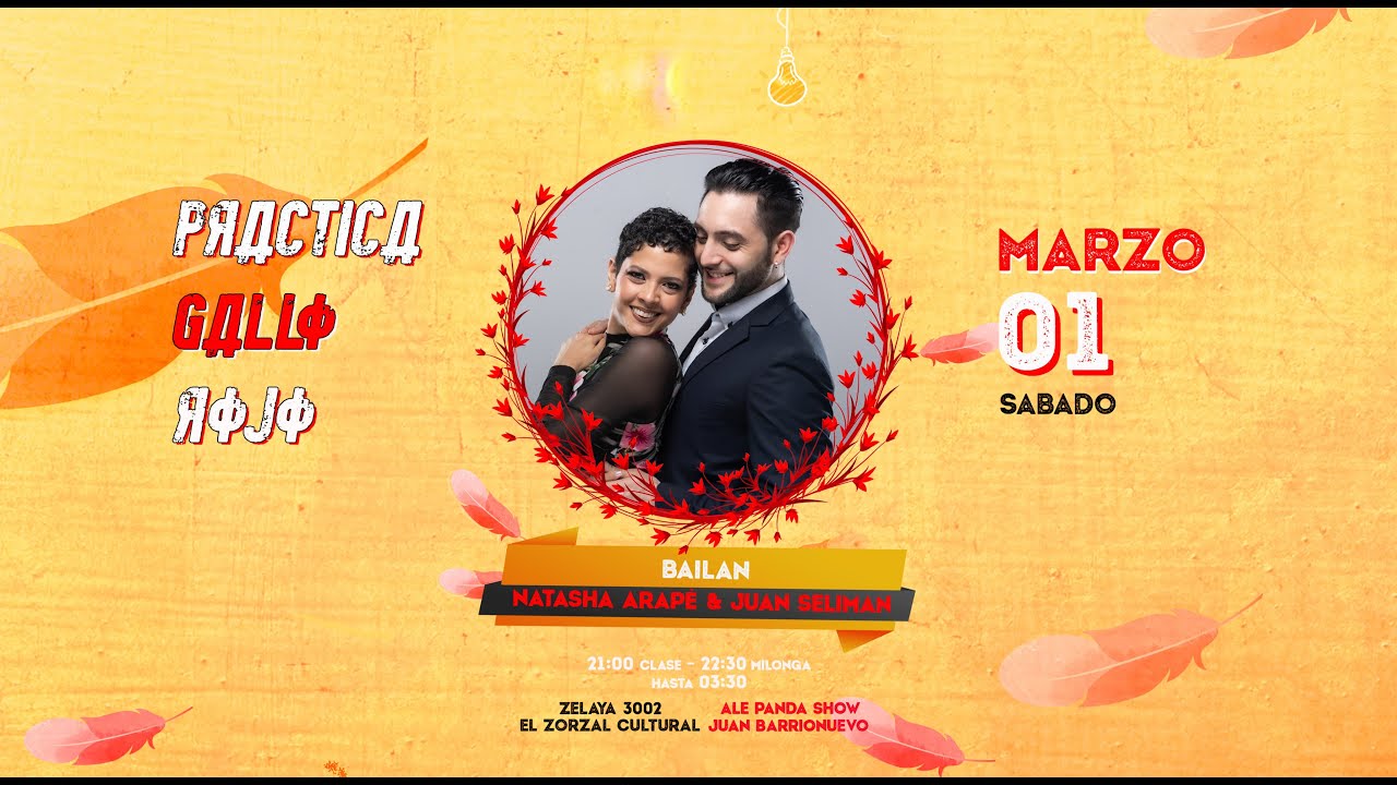 Natasha Arapé y Juan Seliman 2/3