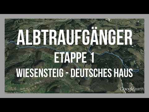 Albtraufgänger | Schwäbischer Albtrauf | Etappe 1 - Wiesensteig - Deutsches Haus | GPS-Track