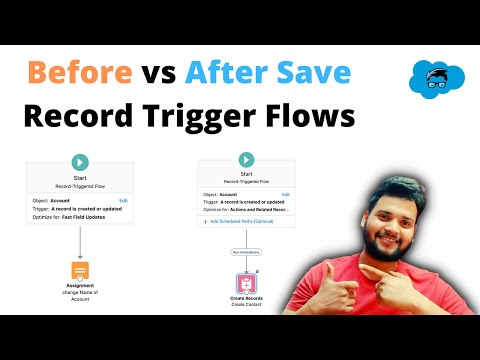 When to Use Before-Save vs After-Save Record-Triggered Flows | Salesforce Flow builder for Beginners