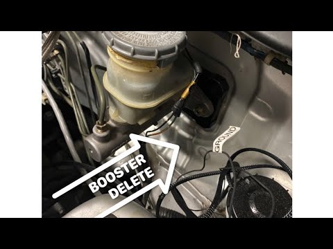 Hush Performance brake booster delete ek civic