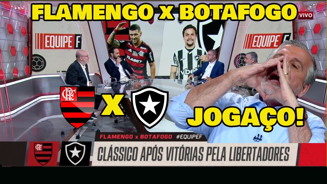 FLAMENGO x BOTAFOGO VÃO COM FORÇA MÁXIMA NO BRASILEIRO? OLHA O QUE ELES FALARAM...