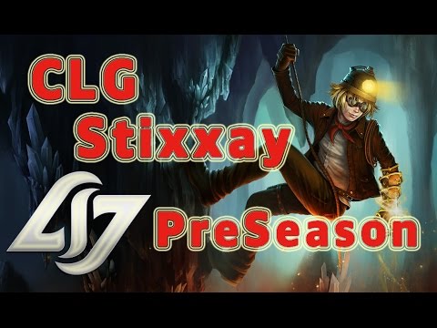CLG Stixxay Ezreal ADC vs Jinx Patch 5.23