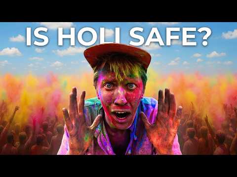 I was HARASSED at the Holi Festival in India