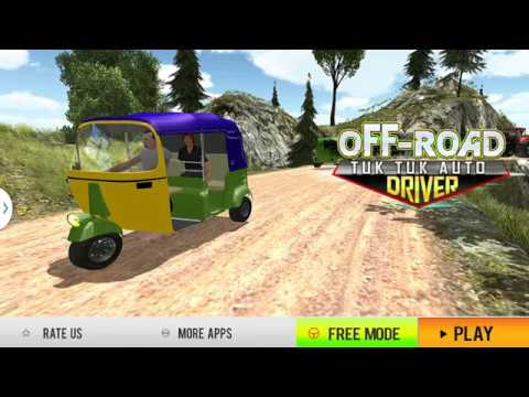 Offroad Tuk Tuk Auto Driving Video