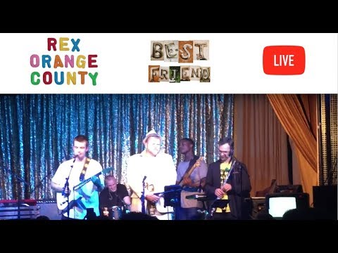 Rex Orange County - Best Friend (Live) Tiny gig. Early live performance!