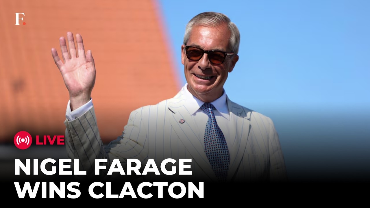 Nigel Farage Wins Clacton LIVE: Reform UK Leader Beats Count Binface In Clacton By-Election