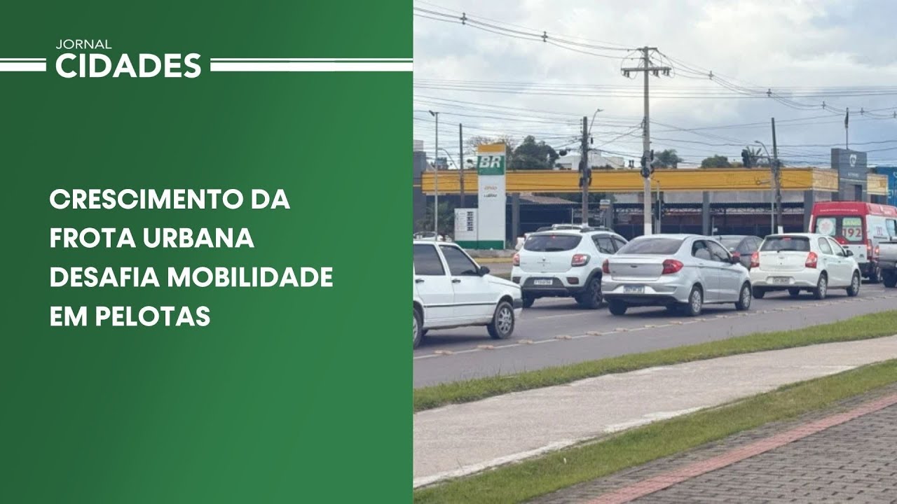Vídeo: Crescimento da frota desafia mobilidade urbana em Pelotas