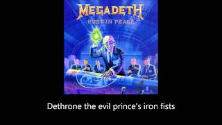 Megadeth - Five Magics (Lyrics)