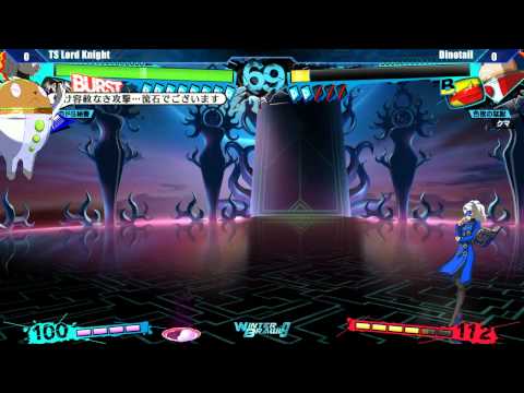 P4U2 @ Winter Brawl 9 - TS Lord Knight (Margaret) vs Dinotail (Teddie) [720p/60fps]