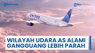 Wilayah Udara AS Alami 'Gangguan' Lebih Parah, Ribuan Penundaan hingga Ratusan Pembatalan Terjadi