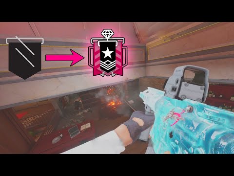 Intense Champion Shadow Legacy Placements! Ranked Highlights - Rainbow Six Siege