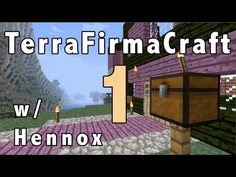 Terrafirmacraft ep. 1 - The Journey To The Town Of TerraFirma