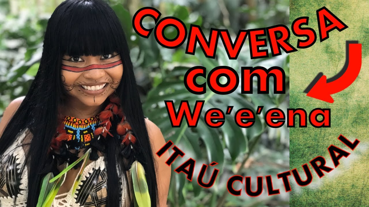 We'e'ena Tikuna no Itaú Cultural, São Paulo. Brechas Urbanas.