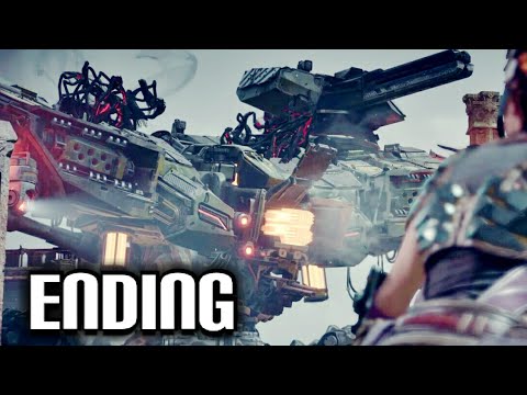 HORIZON ZERO DAWN ending gameplay walkthrough part #39 the face of Extinction ( ps4 )