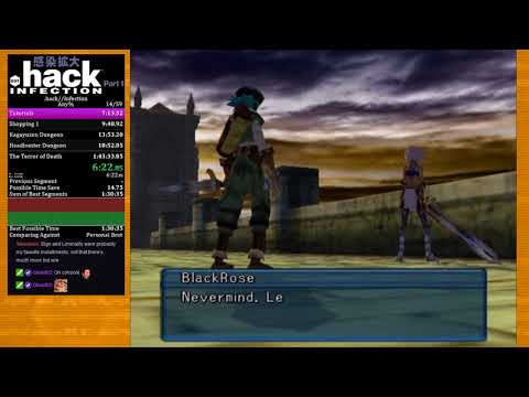 .hack//Infection - Any% 1:45:40 RTA