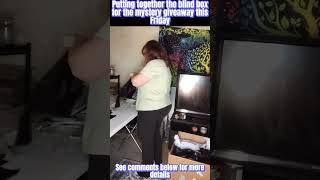 Sneak Peak of items going in the blind box for picks of the Mystery box, we will be picking 10 items