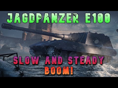 Jagdpanzer E100 Slow and Steady Boom! ll Wot Console - World of Tanks Modern Armor