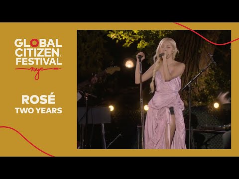 ROSÉ Performs “Two Years” | Global Citizen Festival NYC 2025