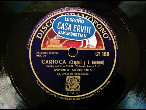 Imperio Argentina - The RKO Studio Orchestra : Carioca !