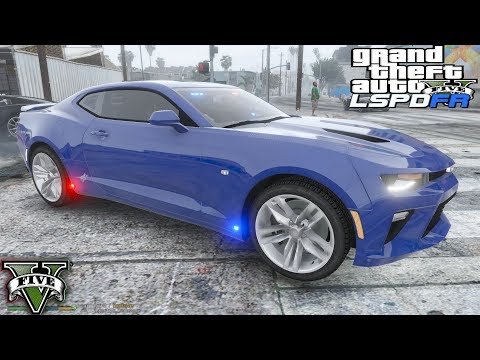 GTA 5 Live PD - Unmarked Chevrolet Camaro - Los Santos Police Department (LSPDFR)