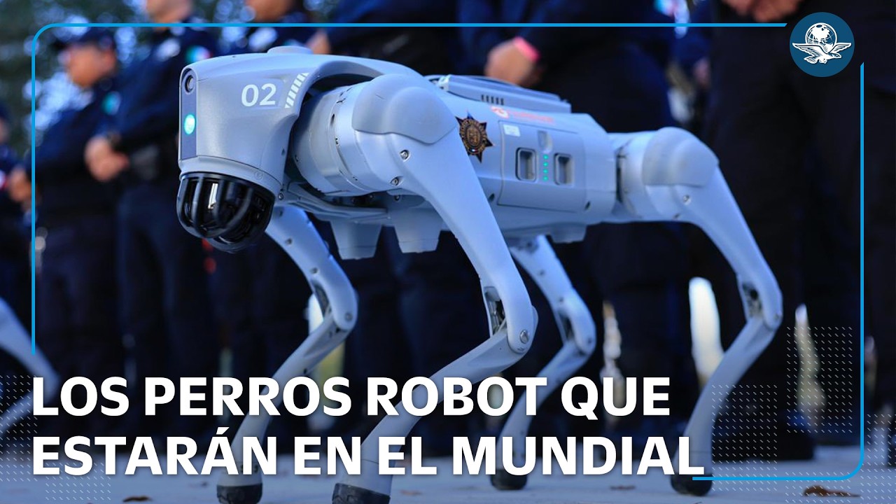 ¡AH, PERRO! Los nuevos robots K9-X que vigilarán el Mundial 2026 en Monterrey