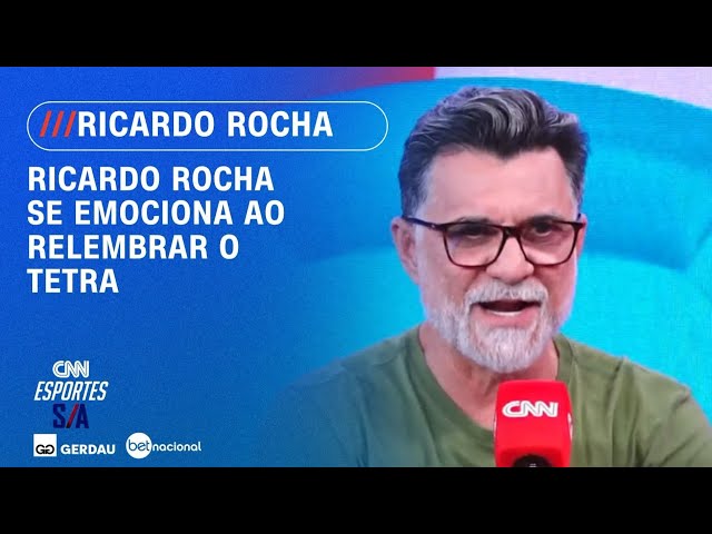 Ricardo Rocha se emociona e relembra trajetória do tetra | ESPORTES S/A