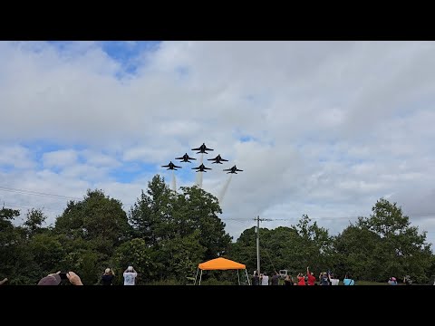 NAS OCEANA Airshow 2024 PRACTICE in 4K! Blue Angels, F-22, F-35C and more!