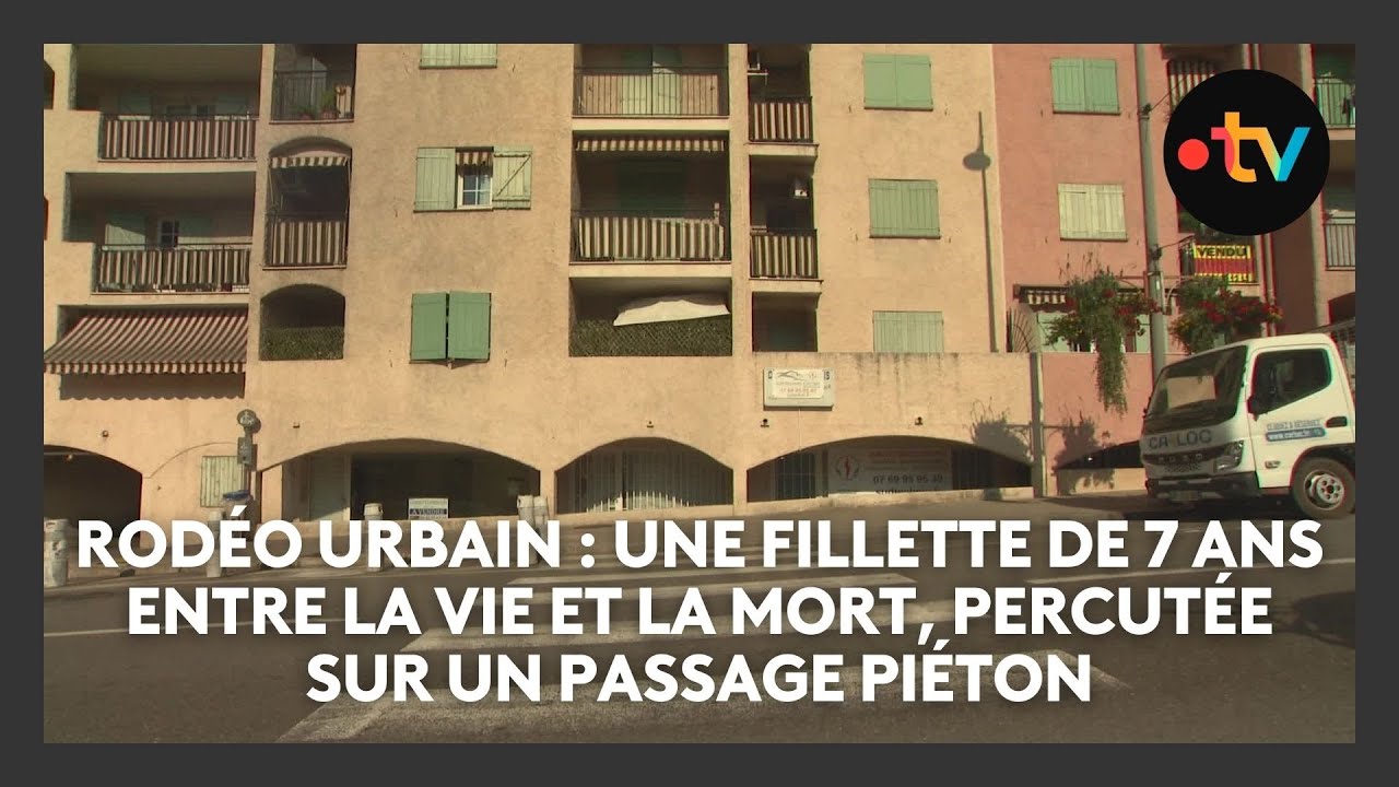 Rodéo urbain : une fillette de 7 ans entre la vie et la mort, percutée sur un passage piéton