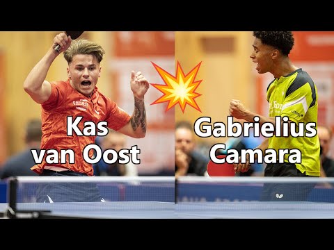 Gabrielius Camara 🔥 - Kas van Oost 💥 Masters 22 | Best points & rally's | #tabletennis #tafeltennis