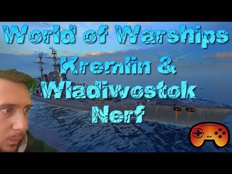 Wladiwostok & Kremlin Nerf in World of Warships auf Deutsch/German