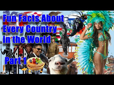 Fun Facts About Every Country in the World - part 1