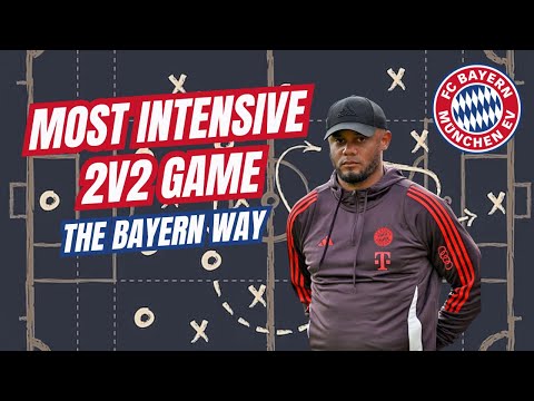 Most Intensive 2v2 Game 🔥 | FC Bayern Training by Vincent Kompany