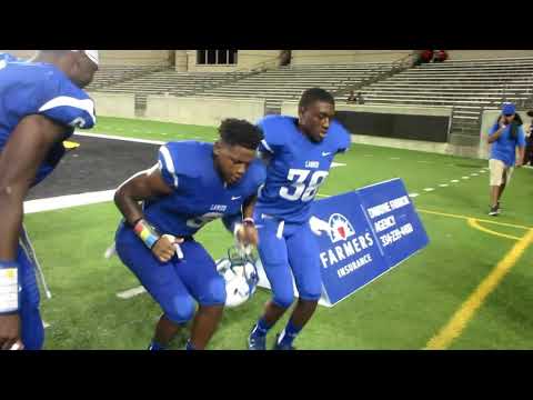 Sidney Lanier Poets Football Players Celebrating After Defeating The Robert E Lee Generals At ASU