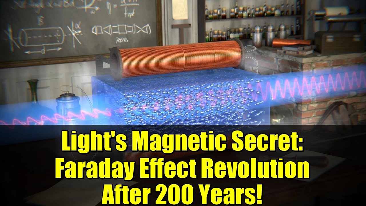 New Theory Revises 180-Year Understanding of Light's Role in Faraday Effect