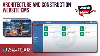 Architecture and Construction Website CMS