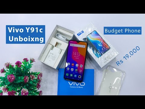 Vivo Y91c Unboxing Fusion Black | Budget Phone,