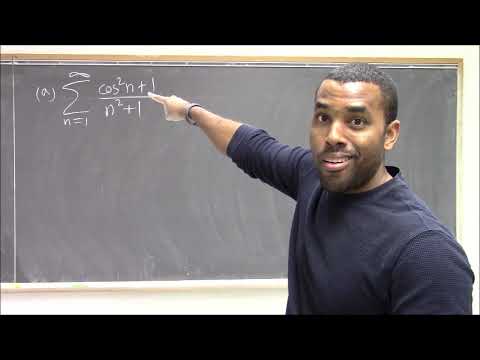 Math 1207-R04 Lecture 23 - Series convergence examples